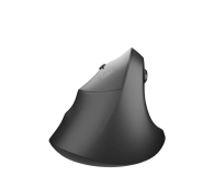 NATEC MYSZ WERTYKALNA CRAKE 2 BEZPRZEWODOWA BLUETOOTH 5.0+2.4GHZ 2400DPI DLA LEWORĘCZNYCH CZARNA NMY-2049 - 1370628 - zdjęcie 2